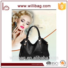 Custom Casual Women Handbag Soft Chain Lady Handbag With Straps